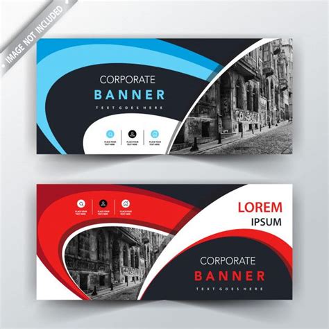 Free Vector | Multi color header banner template in 2024 | Header banner, Banner template ...