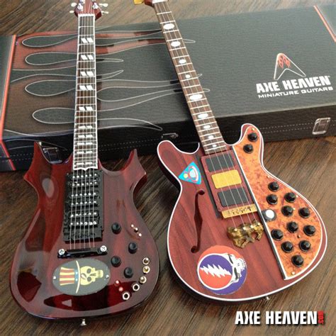 Jerry Garcia Top Hat & Phil Lesh Bass Mini Guitar Replica Collection – AXE HEAVEN® STORE - Mini ...