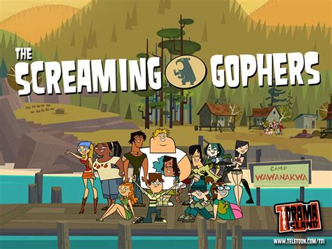 The Screaming Gophers Total Drama Island, Gopher, Drama Series, Cartoon ...