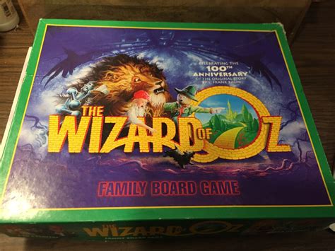 Vintage Wizard of Oz Family Boardgame Rare Mad Hatters Vintage 100th ...