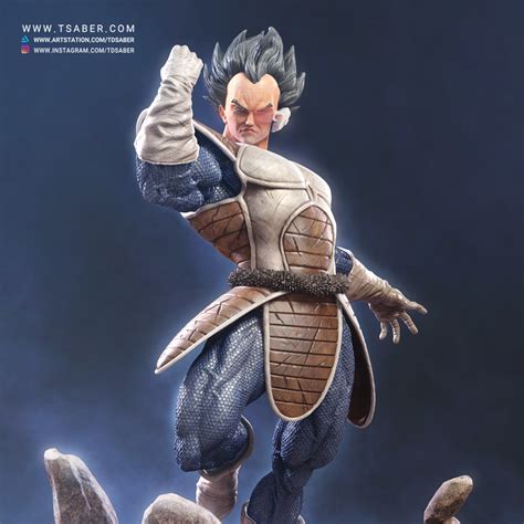 Vegeta statue - Dragon Ball Z collectibles | Tsaber