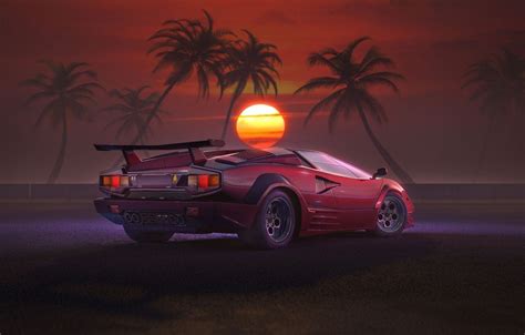 Retro Neon Car Wallpapers - Wallpaper Cave