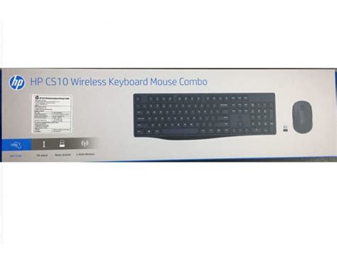 HP Wireless Keyboard Mouse Combo: Seamless Connectivity & Precision Control