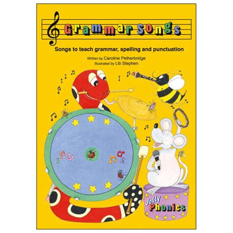 JOLLY LEARNING JOLLY PHONICS GRAMMAR SONGS INCL CD - Theodist - Theodist