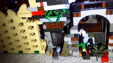 Lego zombie base and tank - YouTube