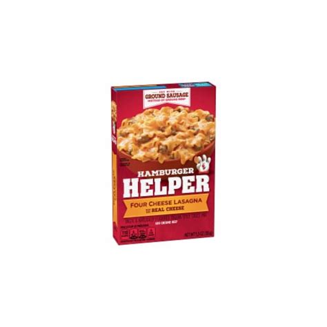 Betty Crocker Four Cheese Lasagna Hamburger Helper (Pack of 2), 2 pack - Smith’s Food and Drug