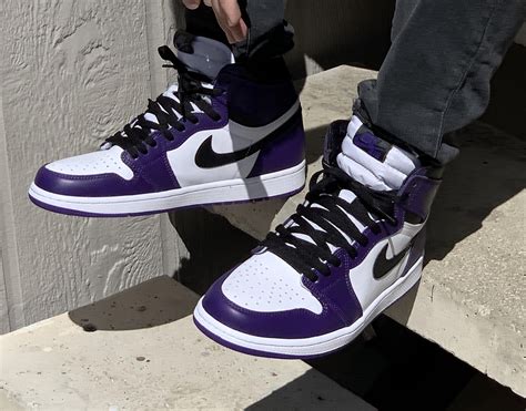 √99以上 nike air jordan 1 retro high court purple white sneakers 209505-Nike air jordan 1 retro ...