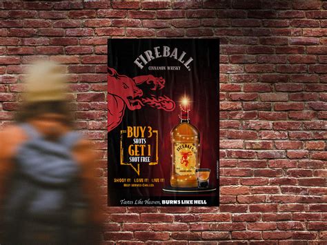 Fireball whisky :: Behance