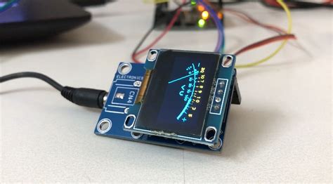 Analog Style VU Meter on OLED Display – Arduino Compatible ...