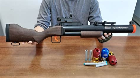 M79 Fake Toy Gun Rifle Grenade Launcher Nerf Shell Ejecting, Hobbies Toys, Toys Games On ...