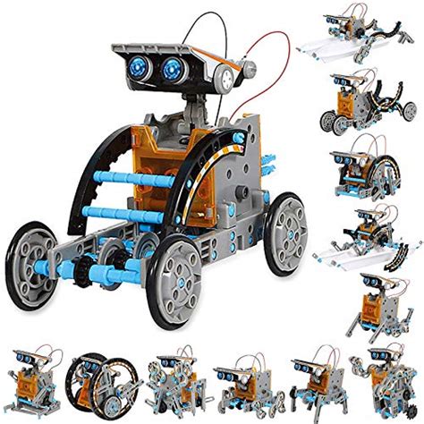 Sillbird STEM 12-in-1 Education Solar Robot Toys for Boys Ages 8-13 ...