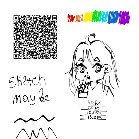 #ibispaintbrush #brushforibis #ibispaint Art Hacks, Paint Code, Custom Pens, Qr Codes, Ibis, Art ...