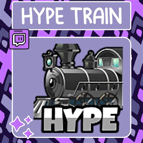 Hype Train Emote Twitch Emote Youtube Emote Discord Emote Community Emote Streamer Emote Hype ...