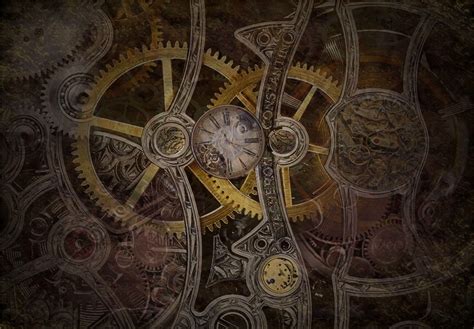 Steampunk Clock Wallpapers - Top Free Steampunk Clock Backgrounds - WallpaperAccess