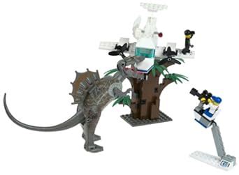 Amazon.com: LEGO Studios Set #1371 Spinosaurus Attack Studio Jurassic Park 3: Industrial ...