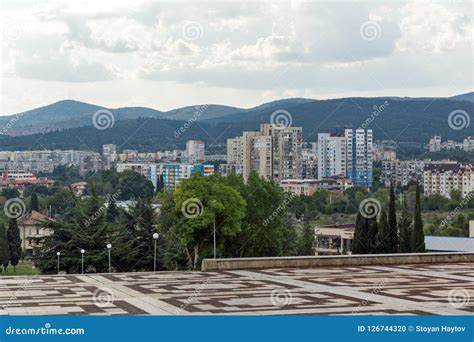 Panoramic View of City of Stara Zagora, Bulgaria Editorial Image ...