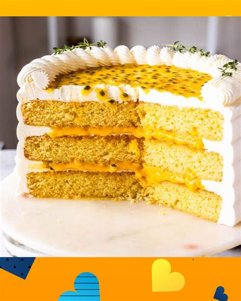 Passion Fruit Cake - NaBakery