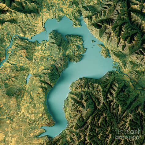 Lake Pend Oreille Idaho Map Signs Home & Living jan-takayama.com