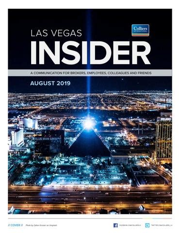 Las Vegas Insider | August 2019 by Colliers Las Vegas - Issuu