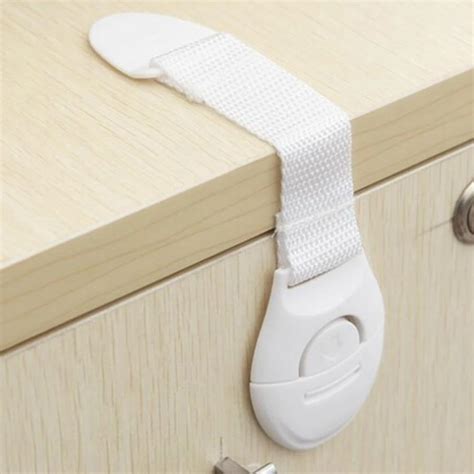 10pcs/1pc Kids Safety Care Plastic Lock Drawer Door Cabinet Cupboard ...