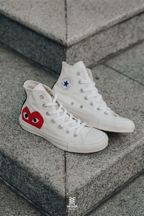 Converse X CDG High - White