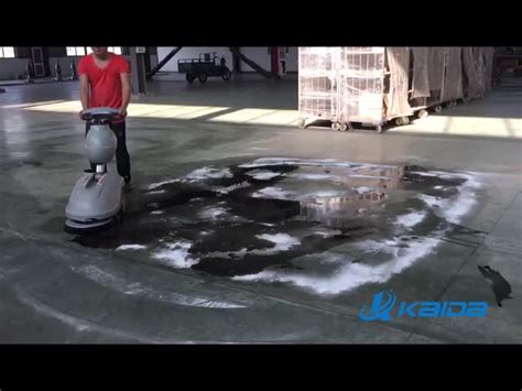 Automatic Concrete Floor Scrubber Cleaning Machine - Buy Concrete Floor ...