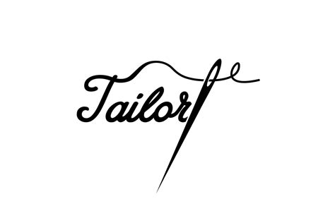 Thread and Needle Tailors Logo Design Graphic by sore88 · Creative Fabrica