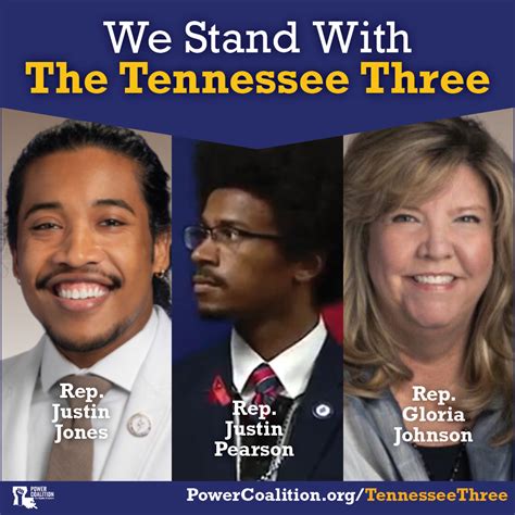 We Stand With The Tennessee Three - Power Coalition for Equity and Justice