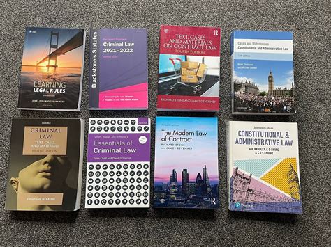 University Law Textbooks- £65 as a bundle