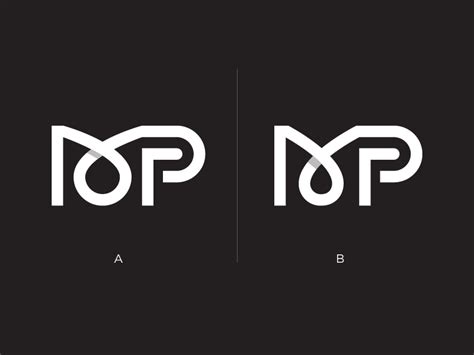 MP Monogram (WIP) by Omar Garcia on Dribbble