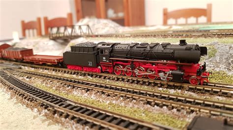 Roco Scale N BR 44, one of my favourite european steam locomotives : r/modeltrains