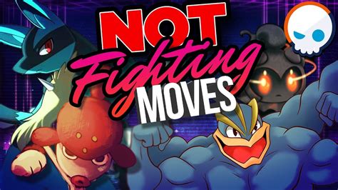 Pokemon: EVERY Fighting Type Move Explained! | Gnoggin - YouTube