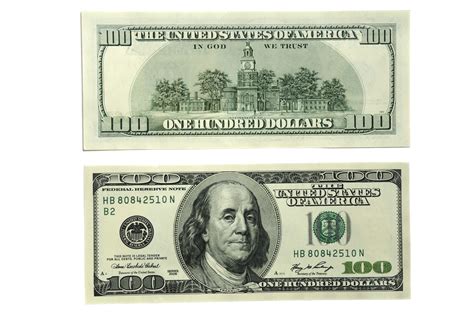 Printable 100 Dollar Bill Front And Back