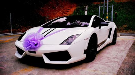 Bridal Car Decoration - Red Orca