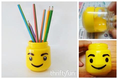 Making a Lego Pen Holder | ThriftyFun