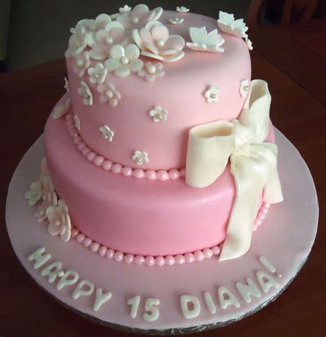 imagenes de queque para quincea os | 15th birthday cakes, Fondant cakes ...