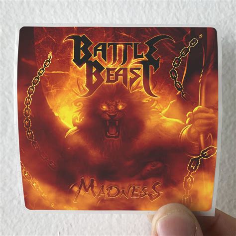 Battle Beast Madness Album Cover Sticker