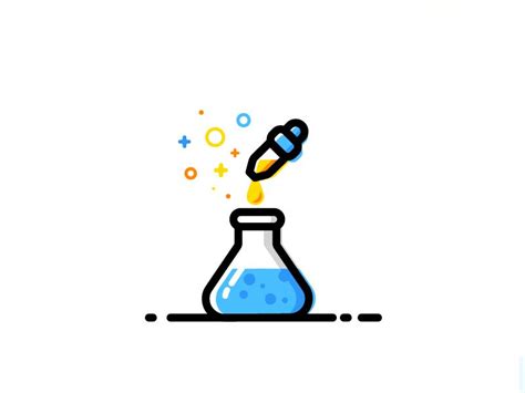 Lab | Science icons, Illustration character design, Chemistry art