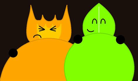 Firey and Leafy Inflated (Remake) by AgentEliteFirey on DeviantArt