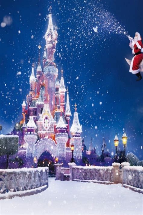 🔥 [50+] Disney Castle Christmas Wallpapers | WallpaperSafari