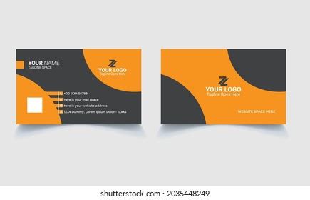 Creative Business Card Design Template Stock Vector (Royalty Free) 2035448249 | Shutterstock