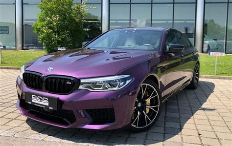 Purple Silk M5 Competition Individual Luxury Car Brands, Luxury Cars, Bmw Wagon, Money Pit, Bmw ...