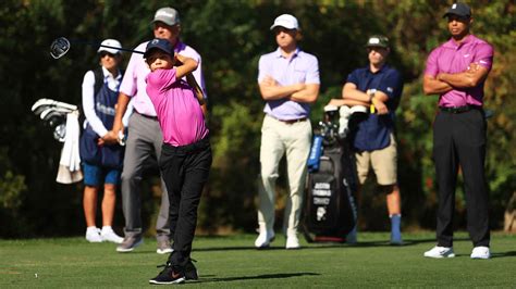 5 ways Charlie Woods stole the show at last year's PNC Championship