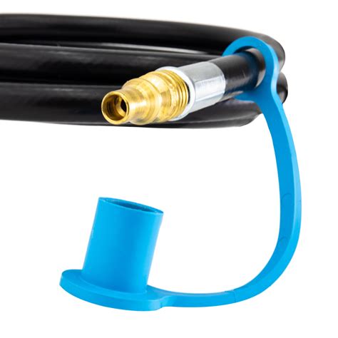 RV Propane Gas Dual Quick Connect LP Hose 1/4" ID - RecPro