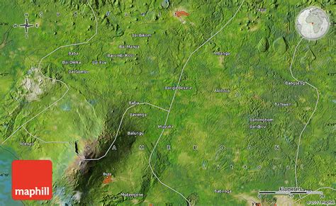 Satellite Map of Buea