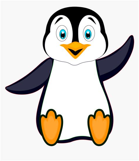 Penguin Illustration Bird Transparent Image Clipart - Penguin Clipart ...