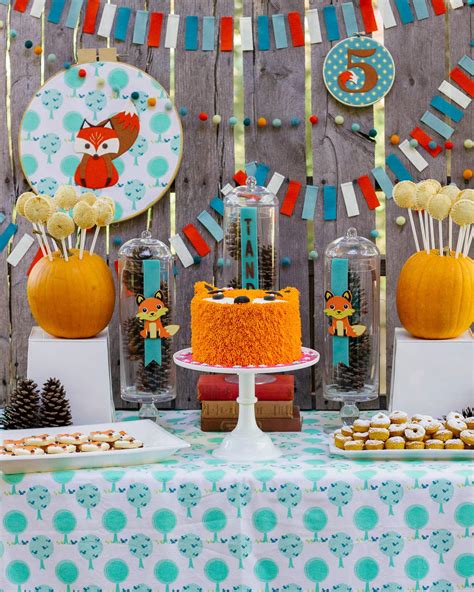 Fox Birthday Party Ideas | Photo 1 of 18 | Catch My Party