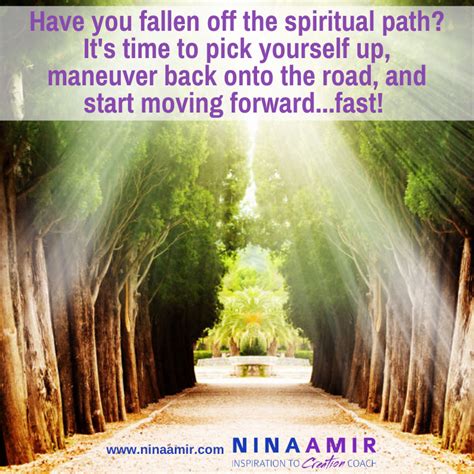 How to Maneuver Back Onto the Spiritual Path