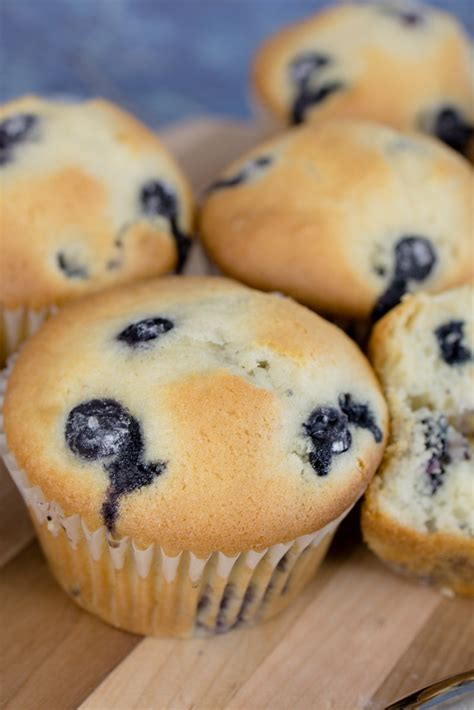 Quick and Easy Fresh Blueberry Muffins - Devour Dinner