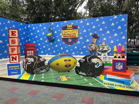 Photos: “Toy Story Funday Football” Photo-Op Pops Up at the Disneyland Resort - LaughingPlace.com